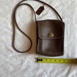 COACH Vintage crossbody Scooter, Dark Stone, Good Condition